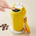 thumbnail image 1 of Uutvmp LED Temperature Display Coffee Mug Stainless Steel Thermos, Portable 500ml Capacity Stainless Steel Coffee Cup, Intelligent Coffee Cup, Leak-Proof Lid, Easy to Clean for Travel Office, 1 of 7