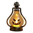 thumbnail image 1 of Uutvmp Light Up Pumpkin Decor,Handheld Halloween Porch Decorations, Different Cute Emoticons Light Up Lanterns, Flameless Pumpkin Decor for Indoor, 1 of 6