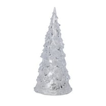 Uutvmp Lighted Christmas Trees, 4.7" Tabletop Christmas Tree, Mini LED Colorful Christmas Tree, Vintage Crystal Chirstmas Trees for Christmas Decoration