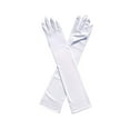 thumbnail image 1 of Uutvmp Long Velvet Gloves for Women, Elbow Length, Opera Costume Evening Banquet Party, 1 of 7