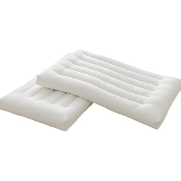 Uutvmp Low Pillow, Thin Pillow Low Pillow Core Soft Pillow Home Cervical Vertebrae Protection To Help Children Sleep