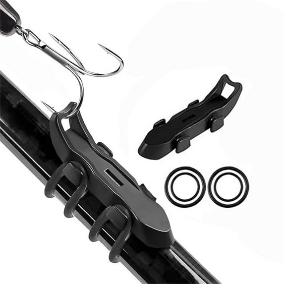 Uutvmp Magnetic Lure Holder, Automatic Fishing Hook Holder Without Hole, Multifunctional Magnetic Fishing Rod Holder, Fishing Line Holder for Fishhook