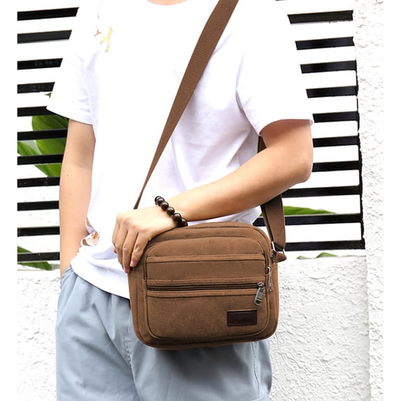 Uutvmp Men Sling Bag Shoulder Crossbody Backpack with Adjustable Strap, Waterproof Chest Bag with USB Charging Port Casual Daypack