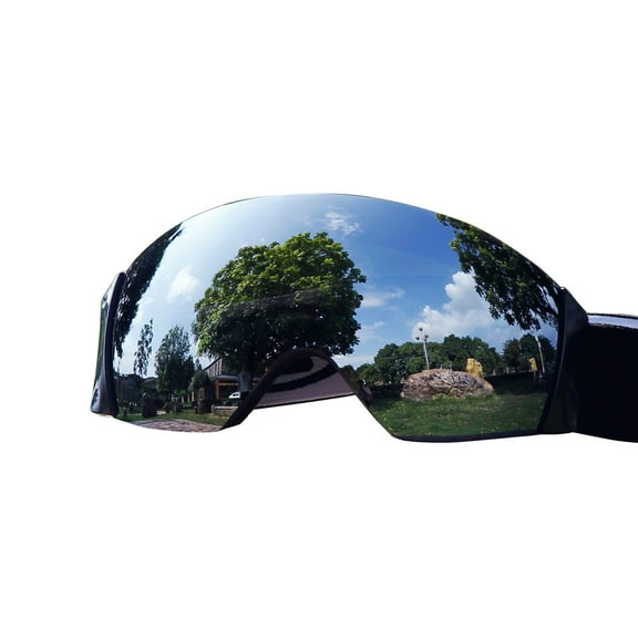 Uutvmp Mountaineering Ski Goggles Outdoor Large Frame Colour Protective Sports Glasses,Goggles Anti Fog UV Protection