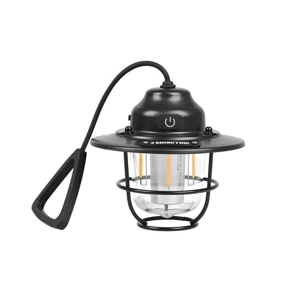 Uutvmp Outdoor Vintage Pendant Lighting, Lighting Extra Long Life Camping Lights Camping Ambient Lights, Rechargeable Tent Lights for Camping, Hiking