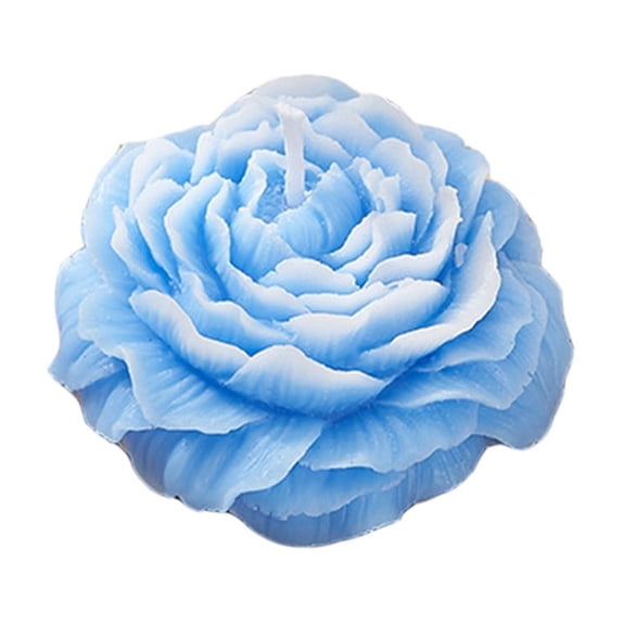 Uutvmp Peony Flower Shape Candles, Soy Wax Aromatherapy Candle for Bedroom Home Scented Candle Gift to Friends Family
