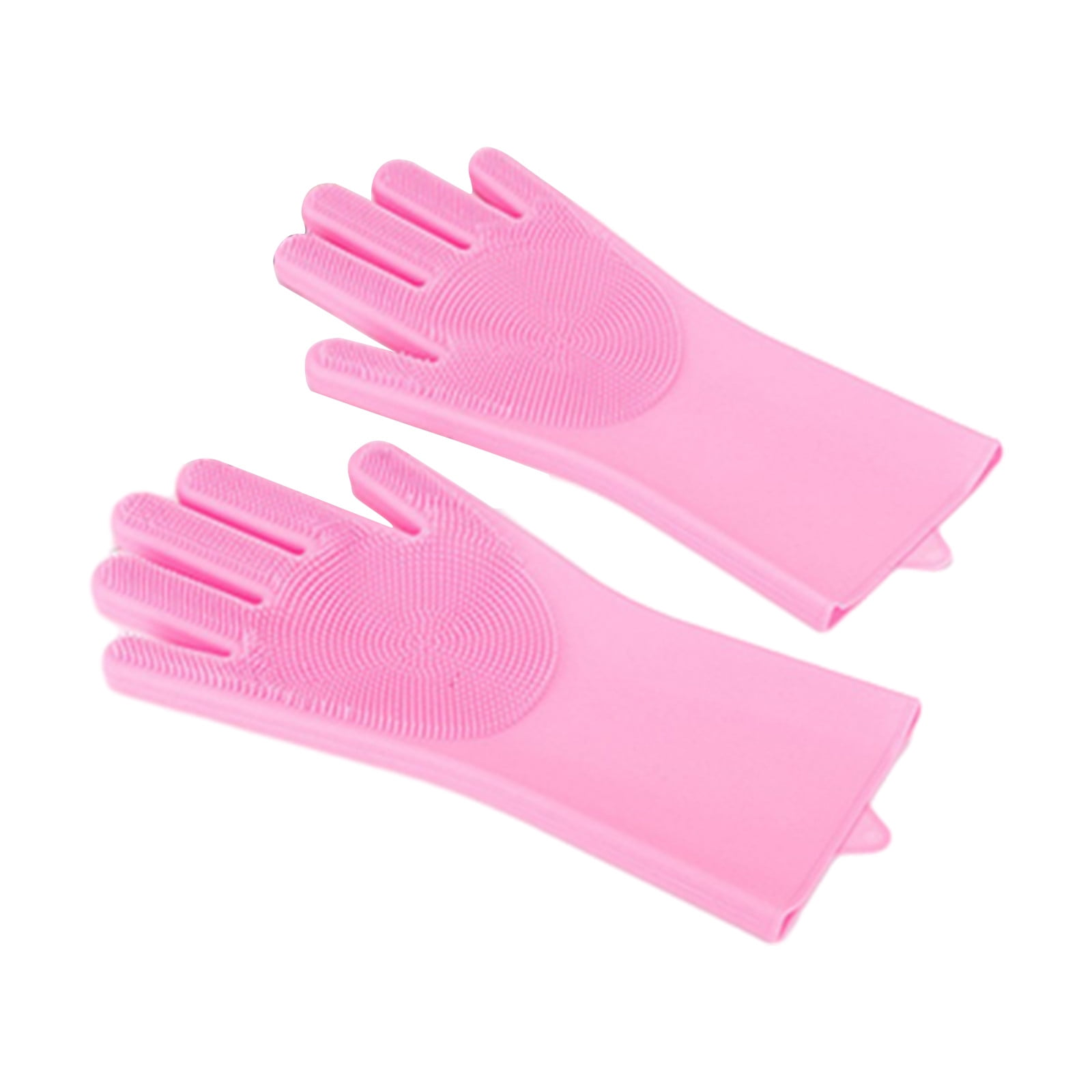Uutvmp Pet Bath Gloves, Heat Resistant Silicone Dog Cat Bathing Washing ...