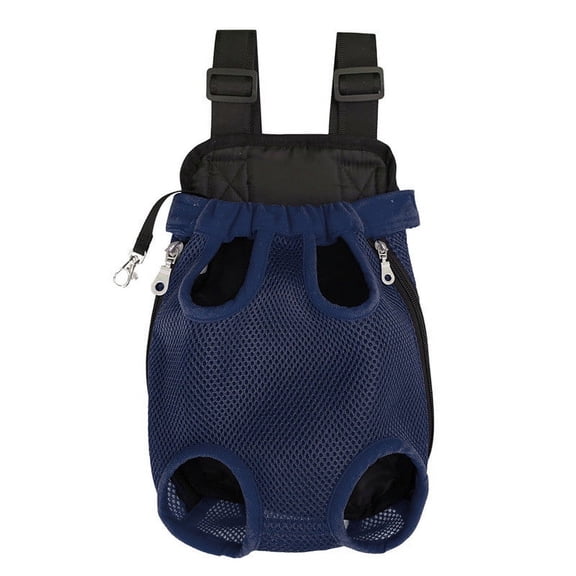 Uutvmp Pet Carrier Backpack, Adjustable Pet Cat Dog Carrier Backpack Travel Bag, Legs Out, Dog Carrier for Hiking Camping Travel, Sling Bag for Small Medium Dog Cat, L