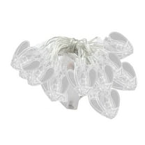 Uutvmp Photo Clip String Lights, 4.92ft 10LED Fairy String Lights Battery Operated String Lights with Clips for Hanging Photos, Pictures, Cards, Ideal for Christmas, Wedding, Birthday and Parties