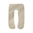 thumbnail image 1 of Uutvmp Pregnancy Pillow Cover U-Shaped, Soft Maternity Pillow Replacement Cover, Solid Color, Universal Pregnancy Pillow Case for Sleeping, Washable and Removable, 1 of 7