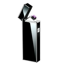 Uutvmp Rechargeable Lighter, Arc Waterproof Lighter, Windproof Flameless Plasma Lighter, Electric USB Lighter for Outdoors Hiking