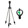 thumbnail image 1 of Uutvmp Rotating Tripod Sprinkler, 360 Degree Automatic Rotating Irrigation Watering Sprinklers, Tripod Water Sprinkler Large Area Coverage for Yard, Lawn, Garden, 1 of 9