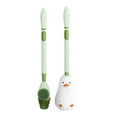 thumbnail image 1 of Uutvmp Silicone Toilet Brush with Holder, 16.9inch Cute Duck Toilet Brush with Refillable Liquid Handle, Three-Sided Brush Toilet Cleaning Brushes for Bathroom Deep Cleaning, 1 of 9