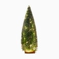 thumbnail image 1 of Uutvmp Small Christmas Tree with Lights, Mini Christmas Tree Table Top Decorations, Desktop Miniature Pine Tree Xmas Holiday Decor, 5 Pcs Christmas Pine Tree with a String of Lights, 1 of 9