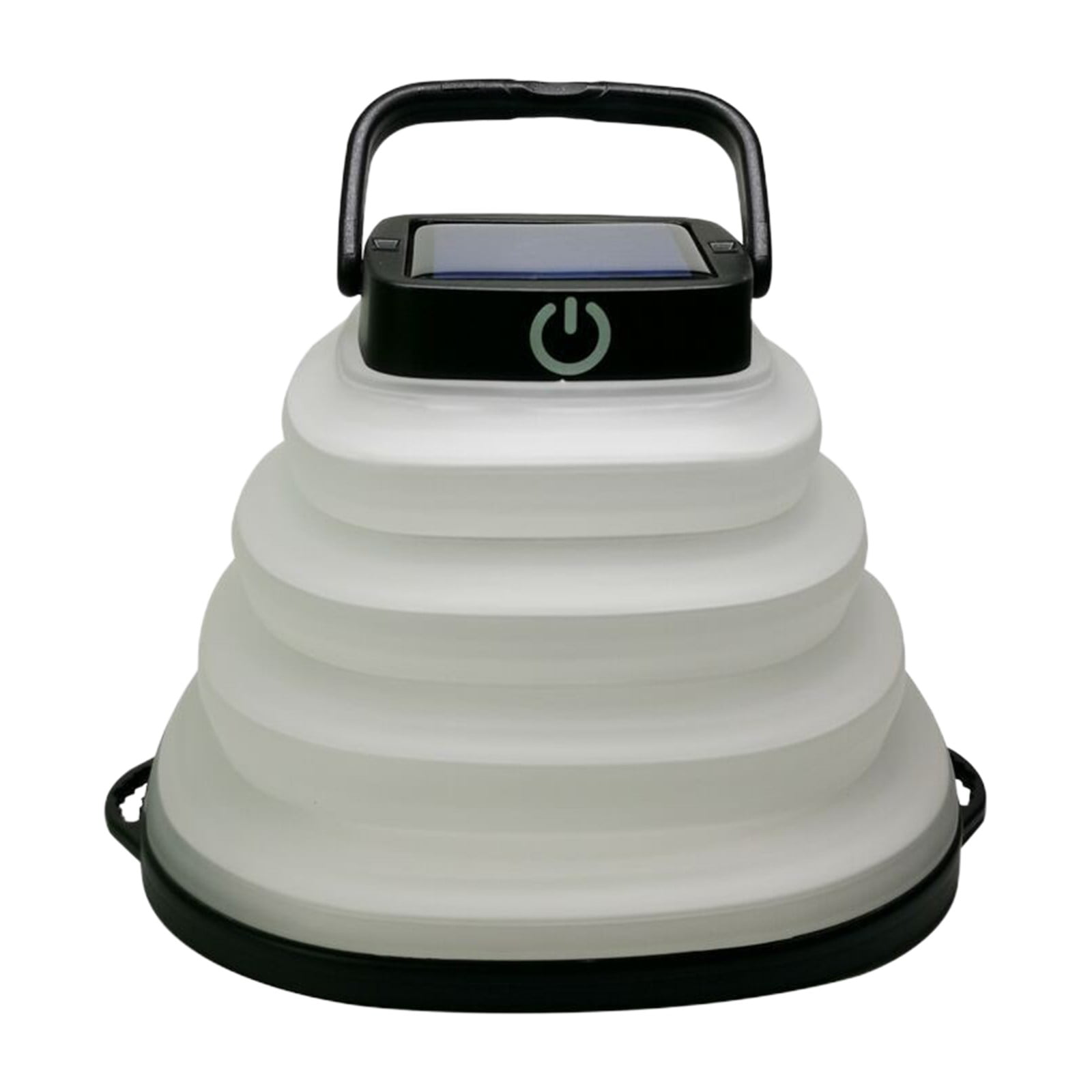 Solar Camping Lantern With Built-in Fan - USB Rechargeable & Battery Powered Collapsible Light For Emergencies, Hiking, And Outdoors