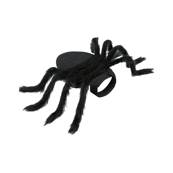 Uutvmp Spider Costume for Halloween Party Decoration, Cosplay Costumes for Small Dogs and Cat, Halloween Pets Accessories Decoration for Puppy Cats Black