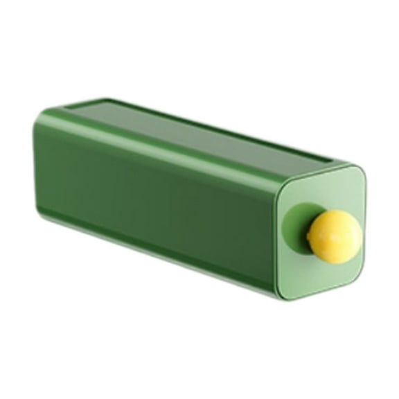 Uutvmp Storage Box,Underwear and Socks Storage Box,Dormitory Wall Mounted Seamless Push Pull Storage Box,Desk Wall Mounted Drawer Type Stationery Storage Box (Green)