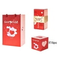thumbnail image 1 of Uutvmp Surprise Box Gift Box for Money, Gift Love Box Explosion for Money, Folding Bouncing Money Gift Boxes for Christmas Birthday Valentine, 16*Surprise Jumping Box, 1*Gift Box, 1*Gift Bag, 1 of 9