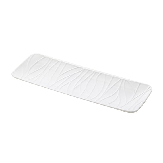 Uutvmp Sushi Plates, Long Rectangle Plates and Trays for Serving, Sushi Dish, Easy to Clean, Rectangular Plates, Rectangular Plates for Food Sushi Desserts Platter