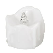 Uutvmp Tea Lights Candles, 12 Pack Flickering Flameless LED Tealights Battery Operated Electric Votive Candles for Christmas Decorations Fall Indoor Home Decor