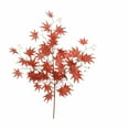 thumbnail image 1 of Uutvmp Thanksgiving Decorations 1 PCS Fall Decor Artificial Silk Maple Leaves Branches Set 35.43 Inch Fall Stems Faux Maple Leaves For Wedding Bouquet Table, 1 of 6