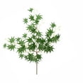 thumbnail image 1 of Uutvmp Thanksgiving Decorations 1 PCS Fall Decor Artificial Silk Maple Leaves Branches Set 35.43 Inch Fall Stems Faux Maple Leaves For Wedding Bouquet Table, 1 of 6