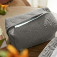thumbnail image 1 of Uutvmp Toilet Paper Holder, Reusable Tissue Box, Travel Tissue Holder Wall Hanging Tissue Box Cover, Toilet Paper Storage Rectangle Napkin Holder, Cloth Tissue Box for Car Office Desk, 1 of 7