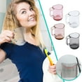 thumbnail image 1 of Uutvmp Toothbrush Holder Cup, Tooth Brush Organizer, Nordic Style Tooth Brush Cup Set, for Bathroom Space Saving, 1 of 4