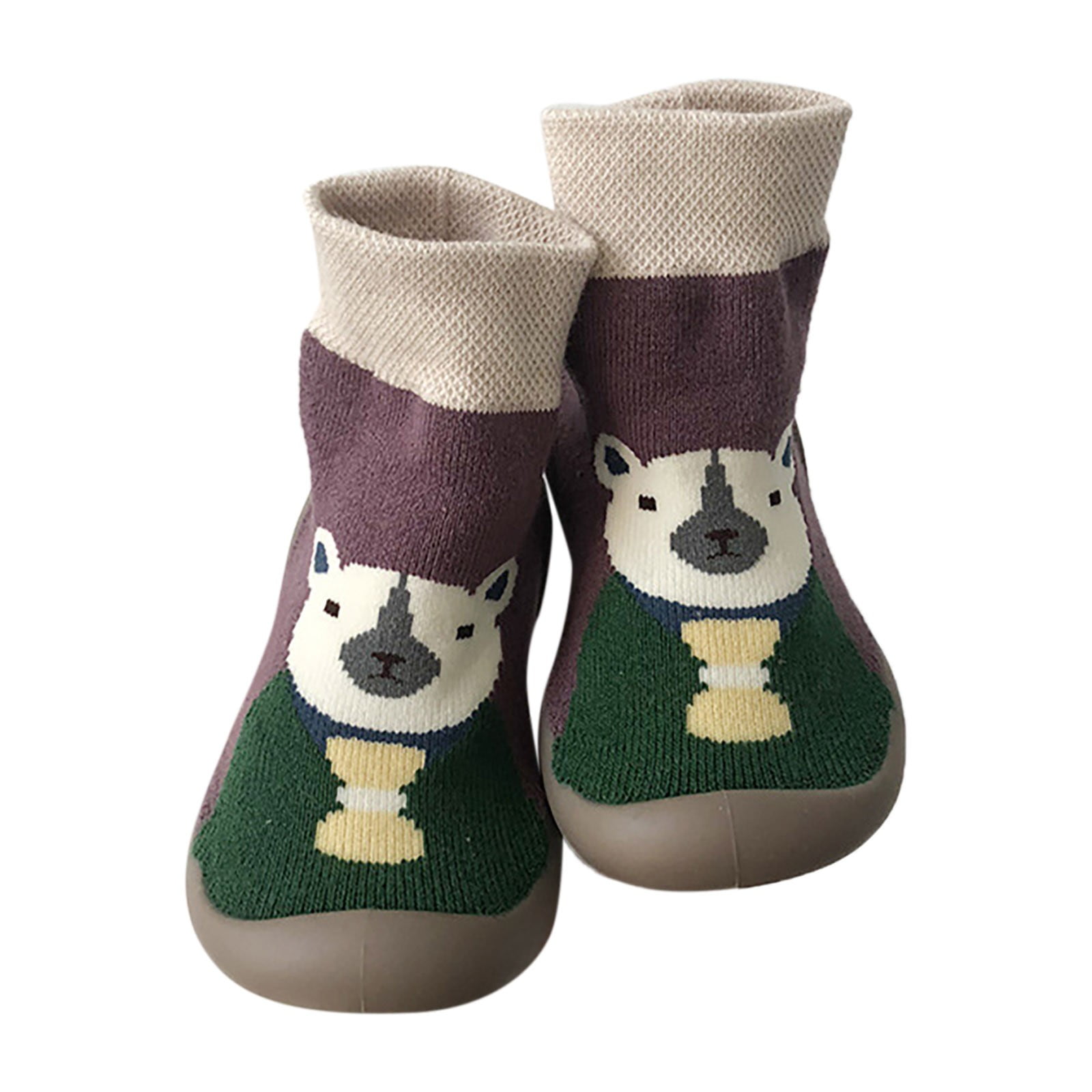 Uuwenda Cute Shoes For Baby Toddler Warm Winter Shoes Cartoon Deer