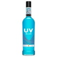 thumbnail image 1 of Uv Blue Raspberry Flavored Vodka, 750 ml Bottle, 30% ABV, 1 of 4