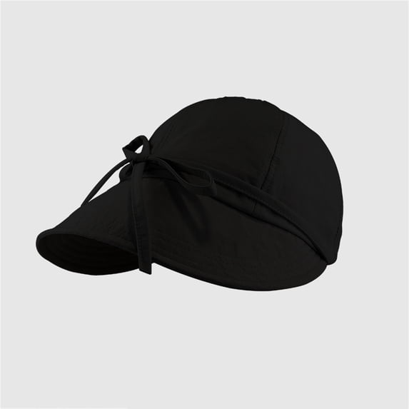 Uv Hats for Women qinhaie Lightweight Quick Dry Wide Brim Baseball Hat, Summer Uv Protection Ponytail Cap, 2026 Cup Sun Visor Hat for Soccer Fan Outdoor Cap Black Fishing Hat One Size
