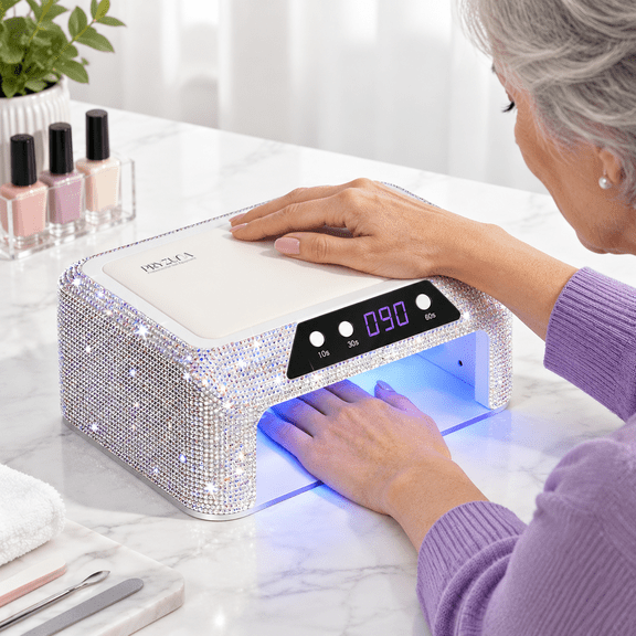 Uv Led Lamp 120w Light For Gels With Two-hand Design