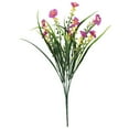 thumbnail image 1 of Ongmies Uv Resistant Artificial Outdoor Flowers, Bundles Artificial Oncidium Flowers Plants Outdoor Artificial Plastic Plants for Outside Hanging Planter Garden Home Wedding Farmhouse Decor, 1 of 4