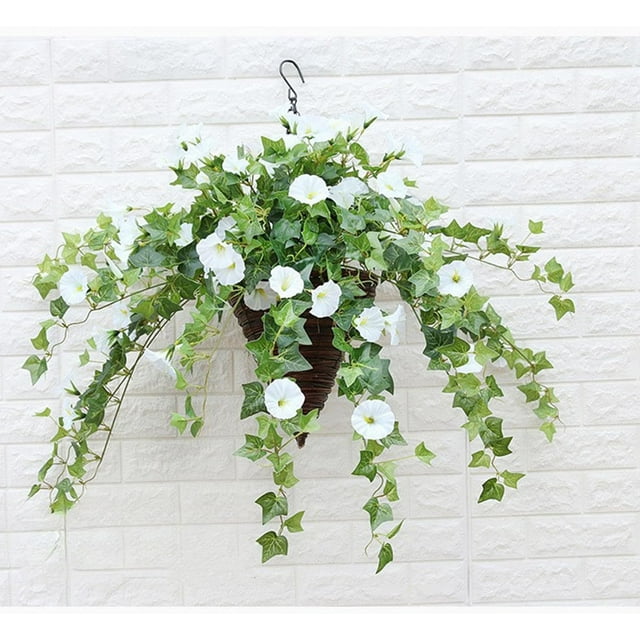 Uv Simulation Artificial Flowers For Outdoors 115 Flowers Hanging