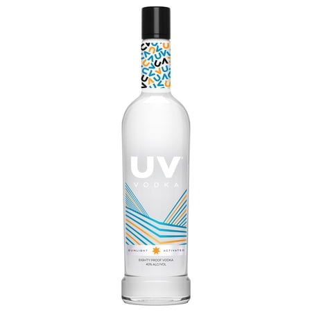 Uv Vodka, 750 ml Bottle, 40% ABV