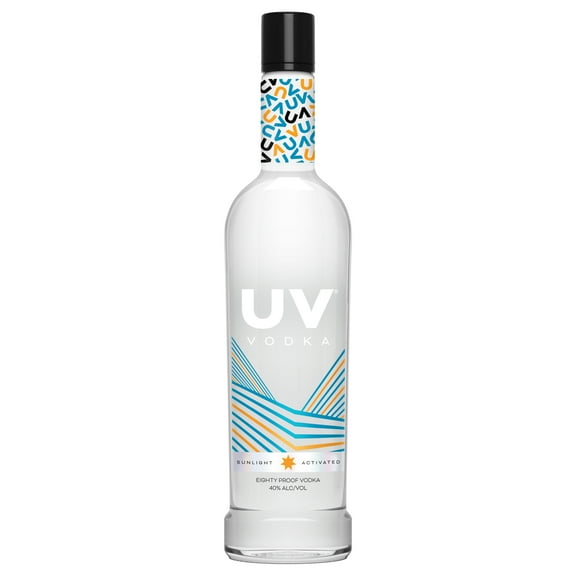Uv Vodka, 750 ml Bottle, 40% ABV