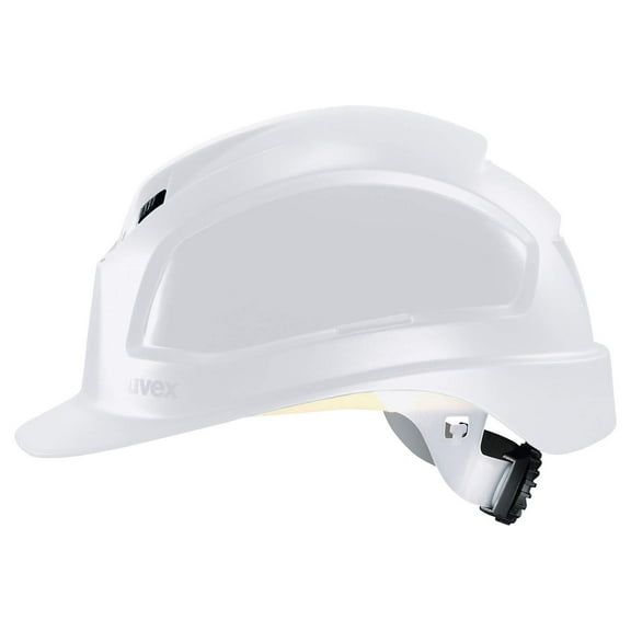 Uvex Pheos B-WR Safety Helmet - Ventilated Hard Hat for Construction 52-61 White Single