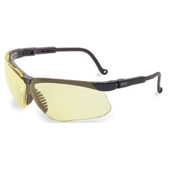 Uvex RWS-51025 Genesis Black Amber UD Safety Glasses