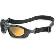 Honeywell Uvex S0601X Seismic Black Safety Glasses with Brown Anti-Fog Lens
