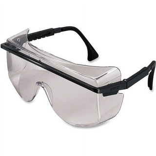 Uvex Safety Astro OTG 3001 Safety Glasses - Clear Lens - Black Frame - Scratch Resistant, Adjustable, Adjustable Temple, Comfortable, Cushioned - 1 Each Uvex Safety Astro OTG 3001 Safety Glasses - Clear Lens - Black Frame - Scratch Resistant, Adjustable, Adjustable Temple, Comfortable, Cushioned - 1 Each