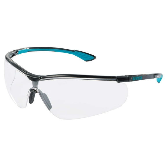 Uvex Sportstyle Safety Work Glasses - Transparent Lens Clear