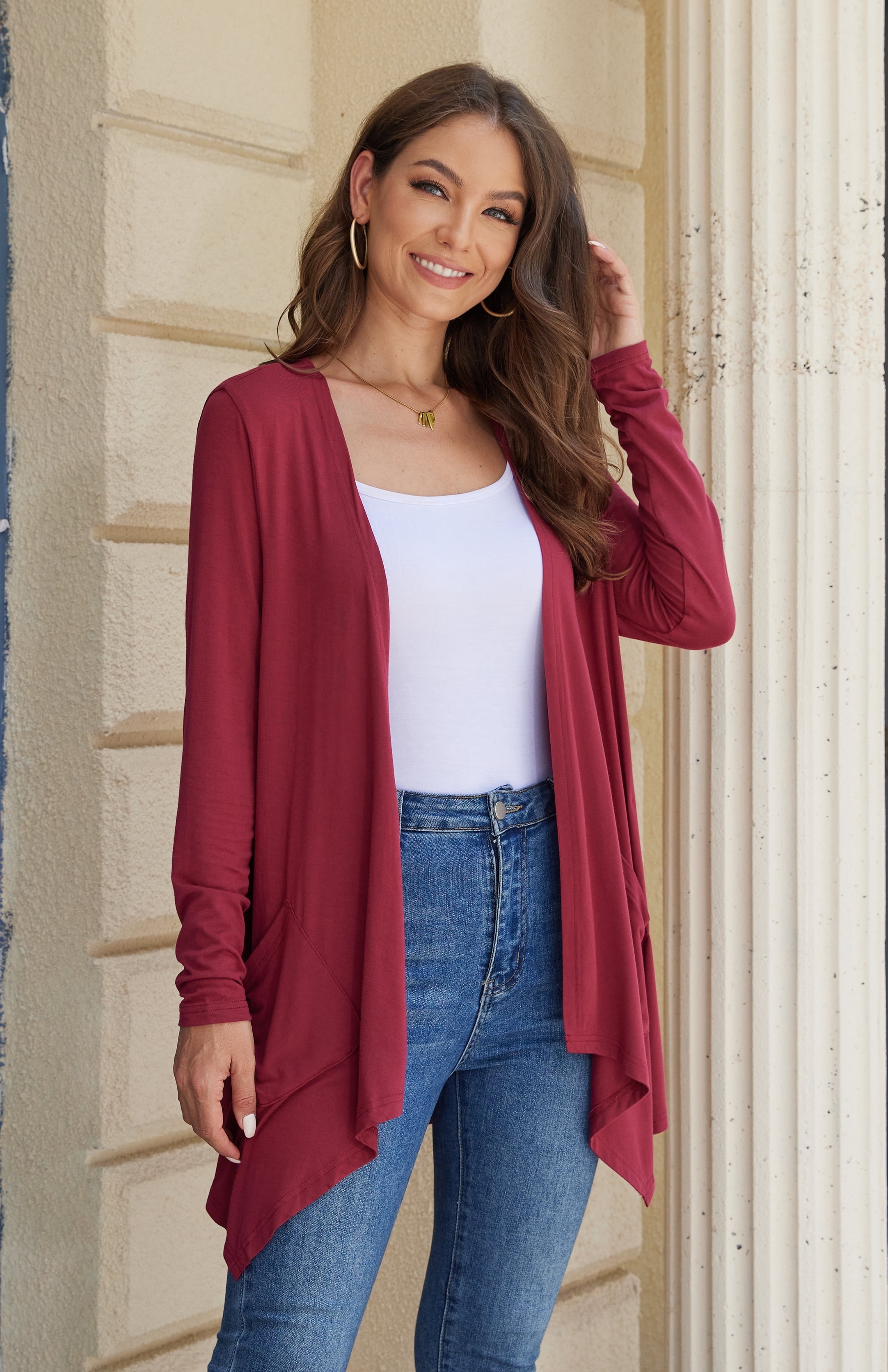 Compact Logo Knit Cardigan red Compact Logo Knit Cardigan red