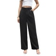 thumbnail image 1 of UVPLove Women's Loose Wide Leg Business Pants, Size L, 100% Polyester Material, 1 of 8