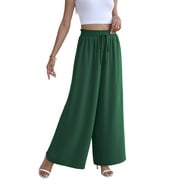 Chic Women's Easy Fit Elastic Waist Pull On Pant - Walmart.com