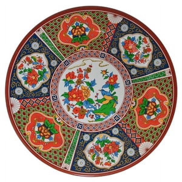 Uwa Peacock 10in Round Plate