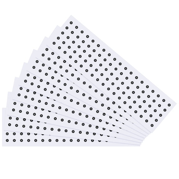 Uxcell 0.016mm 3D Scanner Marker Dots Positioning Point, 800 Pcs Diffusion 3D Scanning Tracking Dots Positioning Point Markers for Enhanced Photo-taking 3D-Scan Precision Position