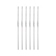thumbnail image 1 of Uxcell 0.06'' Crochet Hook  Knitting Needles for DIY Craft Yarn Stainless Steel Silver Tone 6pcs, 1 of 5