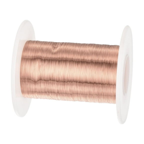 Uxcell 0.07mm Magnet Wire 9514ft Enameled Copper Wire Magnet Winding Wire Coil 100g 155C