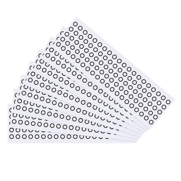 Uxcell 0.12mm 3D Scanner Marker Dots Positioning Point, 800 Pcs Diffusion 3D Scanning Tracking Dots Positioning Point Markers for Enhanced Photo-taking 3D-Scan Precision Position