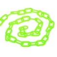 thumbnail image 1 of Uxcell 0.2" Diameter 39Ft Length Plastic Chain Barrier, Safety Link Chain Stanchion for Crowd Control, Green, 1 of 6